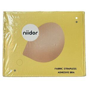 Niidor Fabric Strapless Adhesive Bra Reusable Silicone Cups Backless Bust Suppor
